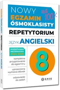Nowy Egzamin ósmoklasisty - j. ang. Repetytorium - Monika Kociołek, Anna Witkowska, Paulina Mełgieś- - Materiały pomocnicze dla uczniów - miniaturka - grafika 1