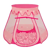 Łóżeczka i kojce - Zamek z piłkami Namiot Suchy Basen 100 sztuk - miniaturka - grafika 1