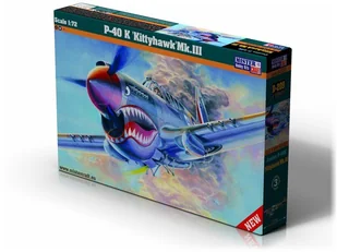 MasterCraft P-40K Kittyhawk Mk III MAS-D220 - Modele do sklejania - miniaturka - grafika 1
