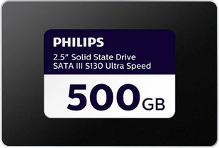 Philips Internal SSD 500GB 2.5 SATA III S130 Ultra Speed - Dyski SSD - miniaturka - grafika 1