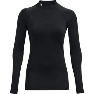 Longsleeve damski Cold Gear Authentics Mockneck Under Armour - Koszulki i topy damskie - miniaturka - grafika 1