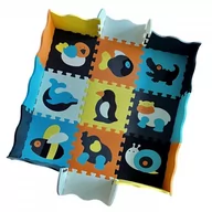 Maty piankowe - Woopie Baby Mata Piankowa Kolorowa Puzzle Kojec - miniaturka - grafika 1