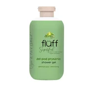Kosmetyki do kąpieli - FLUFF SUPERFOOD DETOKSYKUJĄCY ŻEL POD PRYSZNIC OGÓREK I ZIELONA HERBATA 500ML - miniaturka - grafika 1