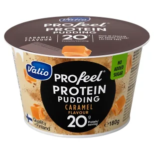 Valio Profeel Pudding Proteinowy 180 G Karmel, Bez Laktozy - Szybkie dania obiadowe - miniaturka - grafika 1