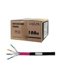 LOGILINK PROFESSIONAL LOGILINK CPV0082 - CAT.7 KABEL ZEWNĘTRZNY (KABEL UZIEMIAJĄCY/DIRECT BURIAL CABLE), LSZH-PE, 100 M  () - Kable komputerowe i do monitorów - miniaturka - grafika 1
