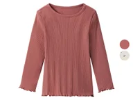 Bluzki dla dziewczynek - lupilu® Koszulka dziecięca z długim rękawem - miniaturka - grafika 1