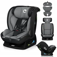 Foteliki samochodowe - Lionelo Fotelik Samochodowy  Izzy I-Size  40-150 Cm 0-36 Kg Black Grey - miniaturka - grafika 1