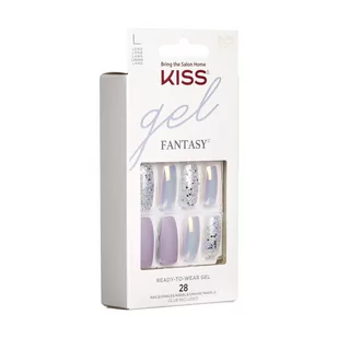 KISS Sztuczne Paznokcie Gel Fantasy - Rainbow Rin (rozmiar L) 1op.(28szt) - Sztuczne paznokcie i akcesoria - miniaturka - grafika 2