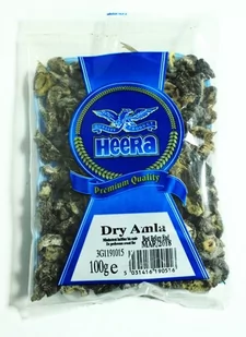 Suszone owoce agrestu indyjskiego (Amla) Heera 100g - Przyprawy i zioła sypkie - miniaturka - grafika 1