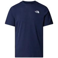 Koszulki sportowe męskie - Męska koszulka The North Face 24/7 S/S Tee Reg Rozmiar: L / Kolor: ciemnoniebieski - miniaturka - grafika 1