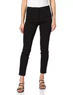 Spodnie damskie - YAS Damskie spodnie Yaseya Mw Ankle Pant S. Noos, czarny, M - miniaturka - grafika 1