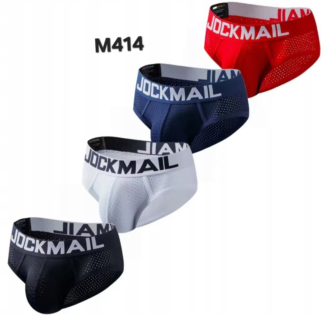 Męska bielizna JOCKMAIL rozmiar M, slipy majtki, figi oddychające (414)