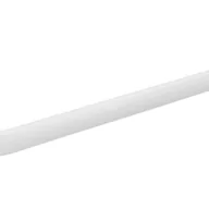 Wieszaki łazienkowe - Wieszak na ręczniki łazienkowe, biały, z 2 haczykami, aluminiowy wieszak na ręczniki, 1 poziom 40 cm - miniaturka - grafika 1