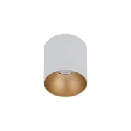 Lampy sufitowe - Nowodvorski LAMPA sufitowa POINT TONE 8221 metalowa OPRAWA downlight tuba spot biały złoty 8221 - miniaturka - grafika 1