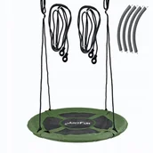 Place zabaw - Bocianie gniazdo zielone JUST FUN FLY 100CM - miniaturka - grafika 1