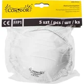 Akcesoria BHP - Maska przeciwpyłowa FFP1, zestaw: 5 sztuk Condor - miniaturka - grafika 1