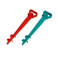 Parasole ogrodowe - Stojak do parasola plastikowy śr. 3,2 cm zielony - miniaturka - grafika 1