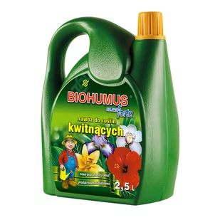 Agrecol Nawóz do Roślin Kwitnących Biohumus 2,5 L - Nawozy ogrodnicze - miniaturka - grafika 1
