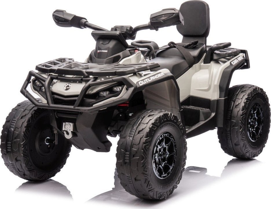 Quad Can Am Outlander ATV z Pilotem Szary