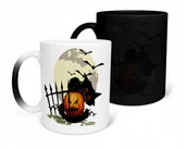 Kubki - KUBEK MAGICZNY Z NADRUKIEM-PREZENT HALLOWEEN RÓŻNE WZORY DO WYBORU+IMIĘ - miniaturka - grafika 1
