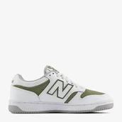 Buty dla chłopców - Sneakersy młodzieżowe chłopięce New Balance 480 GSB480VO 39 (6.5US) Białe (197967902109). Buty sportowe i sneakersy chłopięce - miniaturka - grafika 1