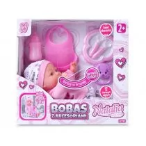 Lalka Natalia bobas z akcesoriami 30cm Artyk - Lalki dla dziewczynek - miniaturka - grafika 1