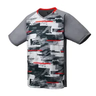 Koszulki sportowe męskie - Koszulka męska Yonex Mens Crew Neck Shirt YM0034 Gray XL - miniaturka - grafika 1