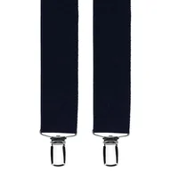 Dodatki do ubrań - Szelki do spodni gładkie w kolorze granatowym EM 31 - EM Men's Accessories - miniaturka - grafika 1
