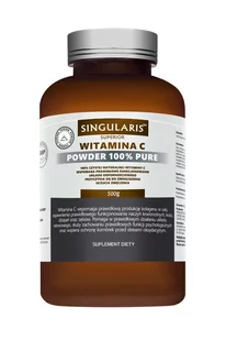 SINGULARIS Singularis Witamina C Powder 100% Pure 500 g - Witaminy i minerały - miniaturka - grafika 1