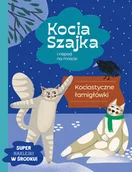 Książki edukacyjne - Kocia Szajka i napad na moście. Kociastyczne łamigłówki - miniaturka - grafika 1