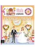 Książki edukacyjne - Album z naklejkami Mała projektantka Przyjęcia i zabawy - miniaturka - grafika 1