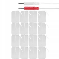 Masażery - Elektrody Żelowe Tens Ems 5X9 Cm Nakładki Pady Do Elektrostymulatora 16 Szt - miniaturka - grafika 1