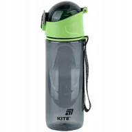 Shakery i bidony sportowe - BUTELKA NA WODĘ BIDON DO SZKOŁY ZIELONA Z UCHWYTEM Kite - miniaturka - grafika 1
