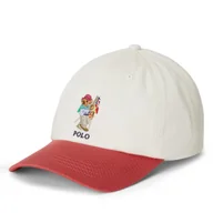 Czapki dla dzieci - Czapka z daszkiem Polo Ralph Lauren 323B13854001 Biały - miniaturka - grafika 1