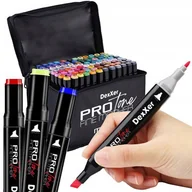 Dekoratorstwo - Protone Markery Alkoholowe Pro Zestaw 80Szt Touch + Torba Mds-80 - miniaturka - grafika 1