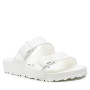 Birkenstock Klapki Arizona 0129443 White - Klapki i japonki damskie - miniaturka - grafika 1