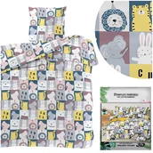 Pościel - Pościel 140 x 200 2cz Satynowa Maria 2519 - miniaturka - grafika 1