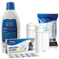 Akcesoria i części do ekspresów do kawy - Zestaw Bosch, Filtr Aqualogis AL-Inte 2szt, Bosch Odkamieniacz 311968 500ml, Aqualogis Cleaneo - miniaturka - grafika 1