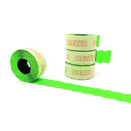 Cenówki - 26x16 blistry 10 Rolki Etykiety dla Cener, Zielony Stały Fluo, 800 Etykiety na rolkę, łącznie 8.000 Etykiety - miniaturka - grafika 1