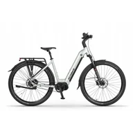 Rowery elektryczne - ROWER ELEKTRYCZNY ECOBIKE LX400 ARCTIC SILVER 19 - miniaturka - grafika 1