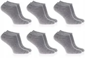 Skarpetki męskie - 6PAR BAWEŁNIANE MĘSKIE STOPKI SKARPETKI 40-43 - STP6-M-SZA-40-43 - miniaturka - grafika 1