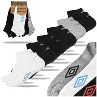 Skarpetki męskie - Umbro Skarpety Męskie Stopki Trainer Bawełniane SK291 6 par 43/46 - miniaturka - grafika 1