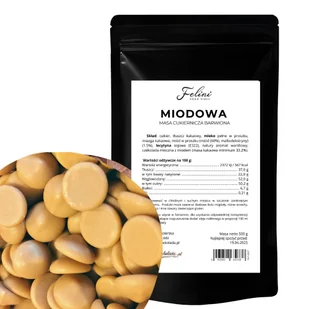Felini czekolada miodowa 33,2% 500g - Czekolada - miniaturka - grafika 1