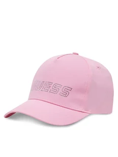 Guess Czapka z daszkiem V5GZ01 WO08O Różowy - Czapki i chusty sportowe męskie - miniaturka - grafika 1