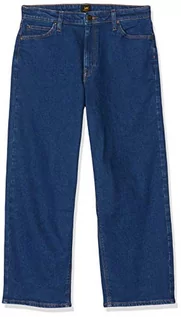 Spodnie damskie - Lee Dżinsy damskie z szerokimi nogawkami proste, Niebieski (Clean Paia Jv), 32W / 31L - grafika 1