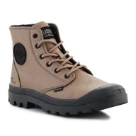 Buty sportowe męskie - Buty Palladium Pampa Hi Supply Lth 77963-297 brązowe - miniaturka - grafika 1