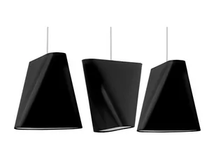 Sollux Lighting Lighting Atrakcyjna Oprawa Sufitowa Żyrandol BLUM 3 Czarny Oryginalny Abażur Tworzywo Sztuczne Lampa Wisząca Zwis Nowoczesny Styl Loft Industrial Oświetlenie Żarówka E27 Idealna do Salonu Jadalni Sypialni LED SL.0772 - Lampy sufitowe - miniaturka - grafika 2