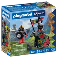 Klocki - Playmobil Knights Przywódca rycerzy herbu Smok 72118 - klocki - miniaturka - grafika 1