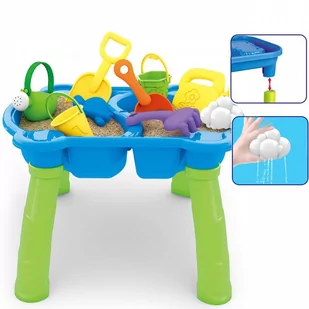 WOOPIE Stolik Wodny 2w1 Piaskownica 9 akc. - Place zabaw - miniaturka - grafika 2