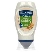 Sosy w słoikach - Hellmanns Sos z czosnkiem i natką pietruszki 250 ml - miniaturka - grafika 1
